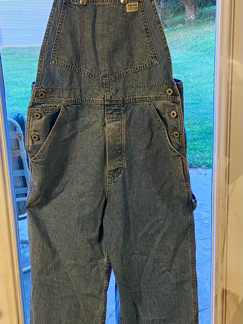 Guess American Tradition Denim Overalls. Women’s Size Medium